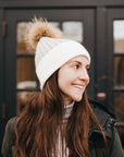 Cashmere Knit Beanie