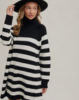 Turtleneck Sweater Dress