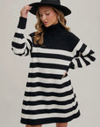 Turtleneck Sweater Dress