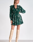 Jade Toulouse Print Dress