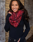 Loom Woven Infinity Scarf (r)