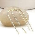 Open Hoop Threader Earrings - 14k Gold Filled