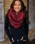 Loom Woven Infinity Scarf (r)