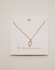 Pave The Way Pickleball Necklace