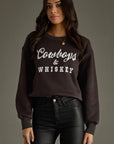 Cowboys & Whiskey Sweatshirt