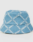 Diamond Print Bucket Hat