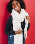 Seattle Day Fringe Scarf (w)