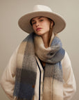 Wool Felt Hat with Chain