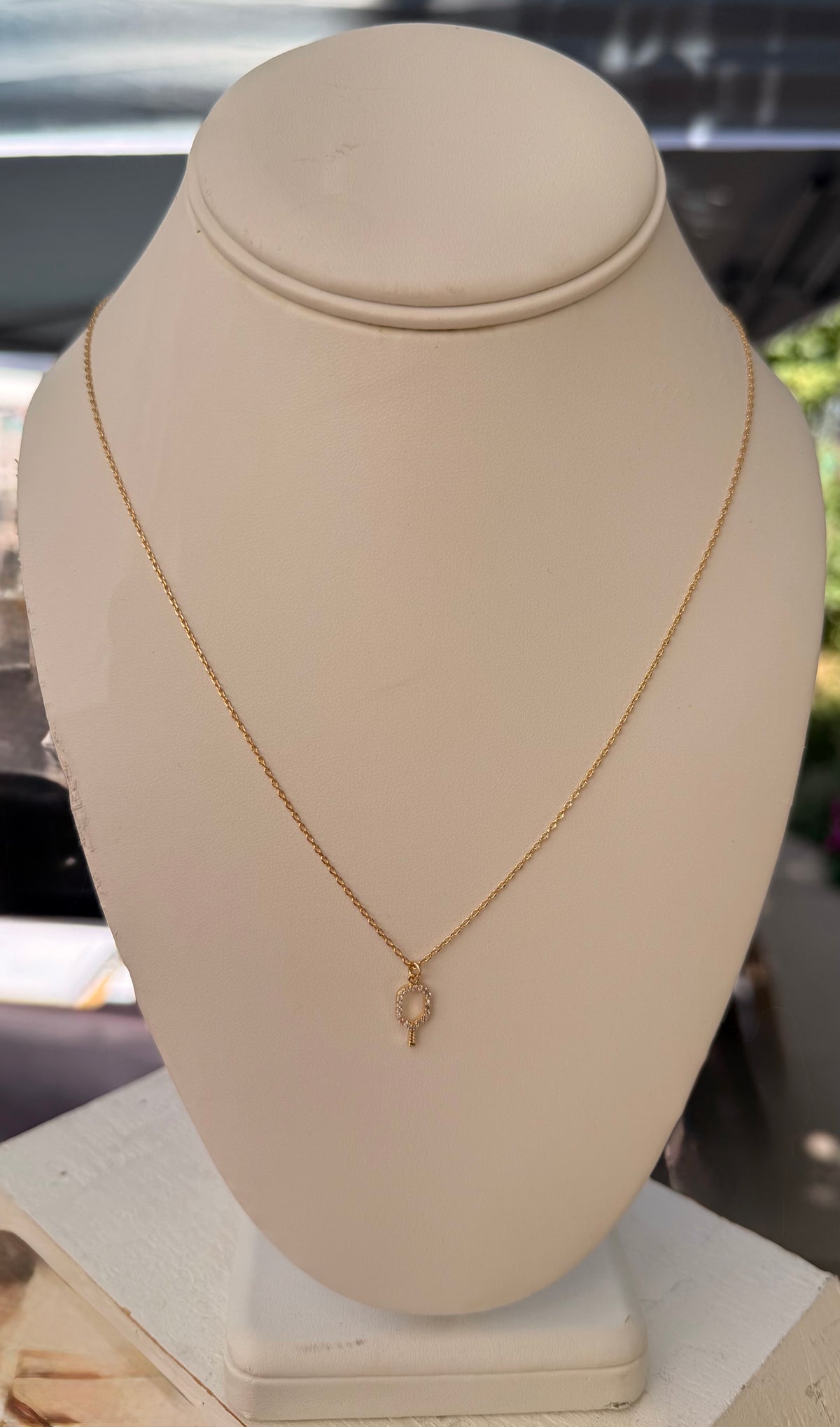 Pave The Way Pickleball Necklace