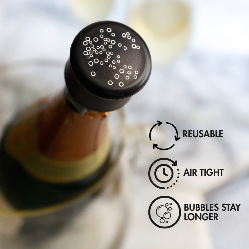CapaBubbles® | Prosecco Perfecto | Champagne Stopper
