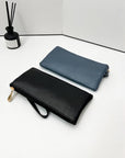 Vegan Leather Wristlet Clutch