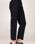 Straight Leg Linen Pants (B)