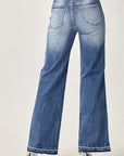 HR Wide Leg Straight Jeans (curvy)