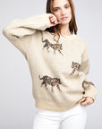 Tiger Pattern Sweater