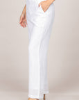 Straight Leg Linen Pants (W)