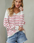 Cozy Oversized Striped Sweater