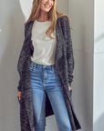 CHUNKY SWEATER KNIT CARDIGAN