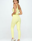 Activewear Set Top and Leggings