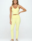 Activewear Set Top and Leggings