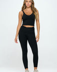 Activewear Set Top and Leggings