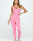 Activewear Set Top and Leggings