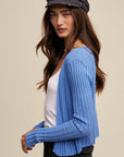 Blue Sweater Cardigan