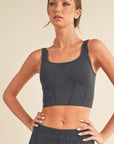 Women's Ultra-Comfort Ribbed Sports Bra