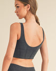 Women's Ultra-Comfort Ribbed Sports Bra