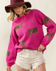 Tiger Pattern Sweater