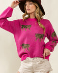 Tiger Pattern Sweater