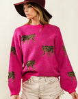 Tiger Pattern Sweater