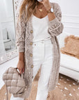 Eyelet Sweater Cardigan