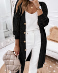 Eyelet Sweater Cardigan