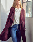 CHUNKY SWEATER KNIT CARDIGAN