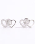 Sterling Silver Heart Earrings