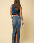 Maxi Denim Skirt