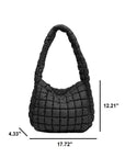 Puff Quilted Crossbody Shoulder Bag