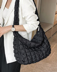 Puff Quilted Crossbody Shoulder Bag