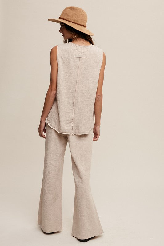 Soft Knit Tank and Pant Set