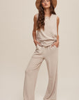 Soft Knit Tank and Pant Set