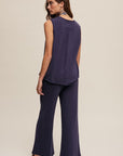 Soft Knit Tank and Pant Set