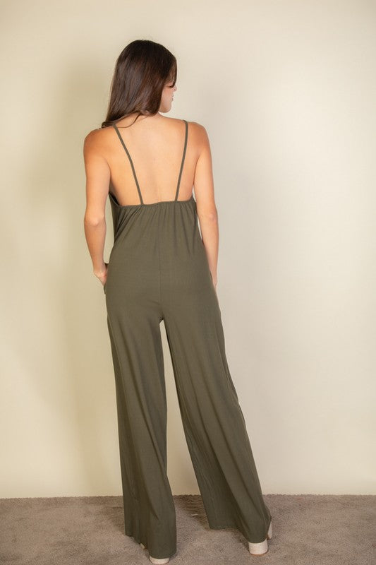 Wide Leg Jumpsuit