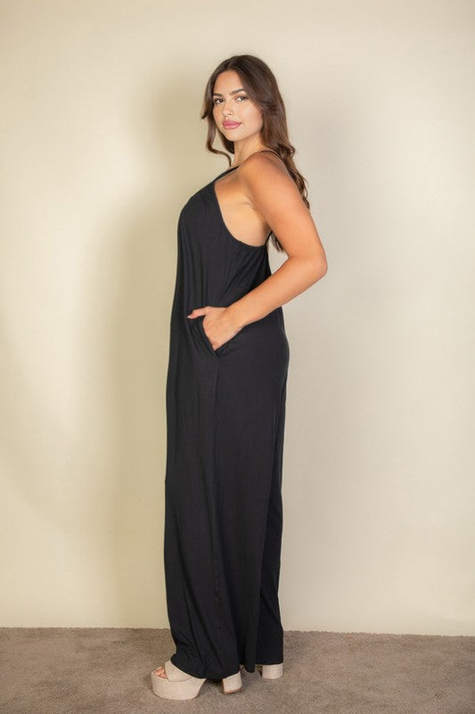 Wide Leg Jumpsuit (curvu)