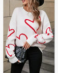 Heart sweater