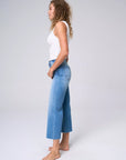 High Rise Wide Leg Crop