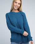 Raglan Chenille Sweater