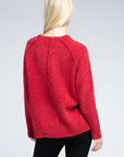 Raglan Chenille Sweater