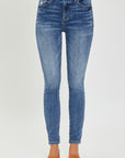 Mid Rise Ankle Skinny Jeans