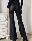 Kancan Slit Flare Leg Pants