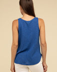 V Neck Sleeveless Cami Top